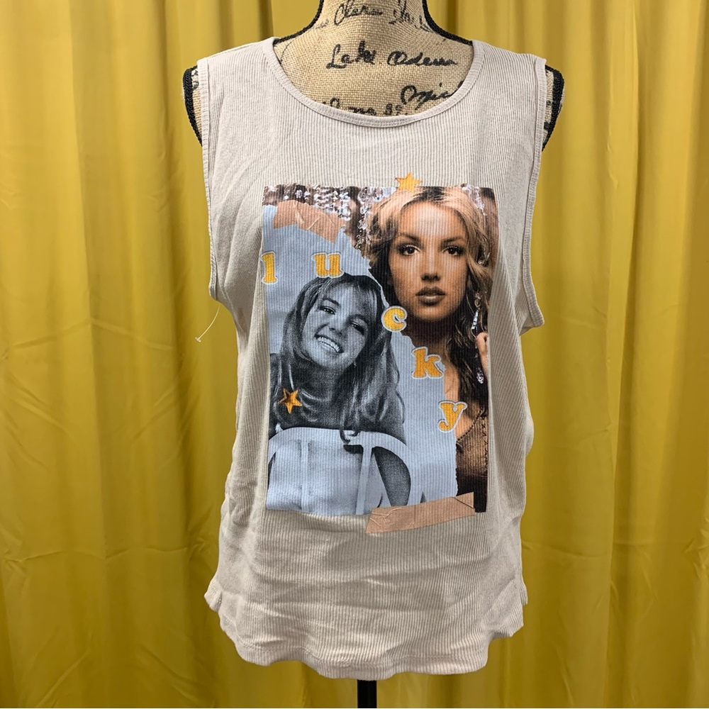 Retro Britney Spears Lucky Tank Top